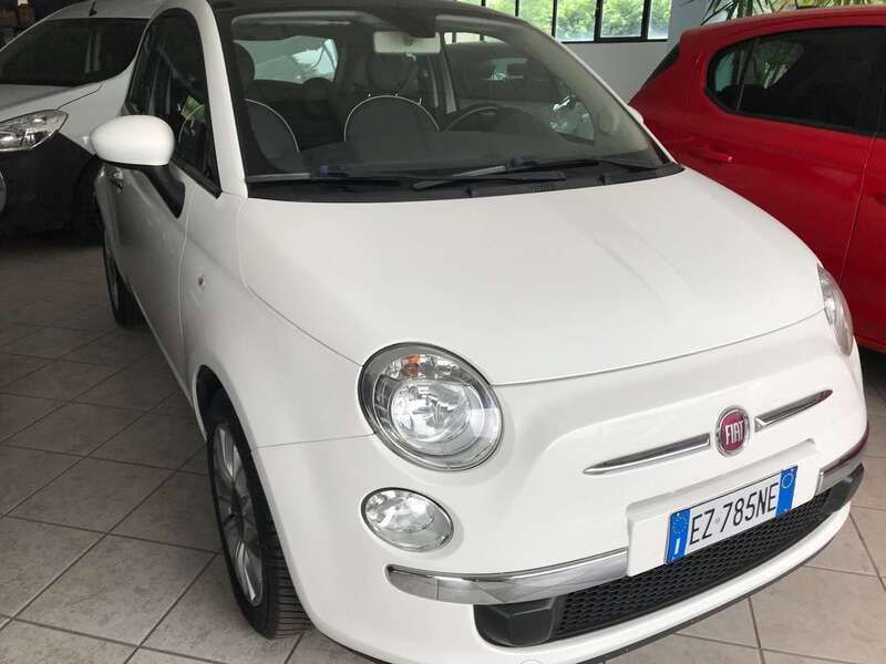 Usata Fiat 500C Lounge 95 CV (69 kW) 2015 Bianco Cabrio