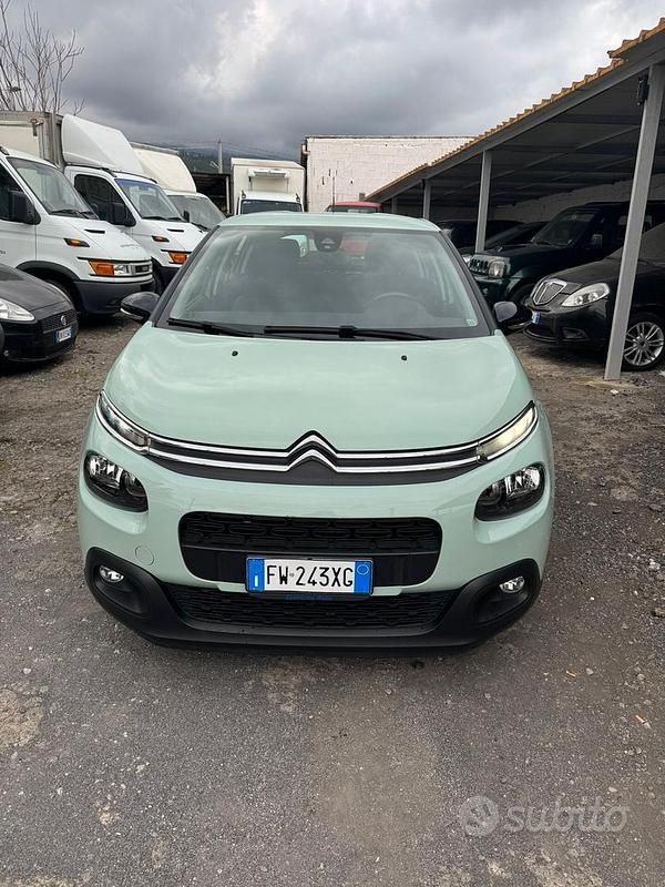 Usata Citroën C3 PureTech 82 CV (60 kW) 2019 Verde Utilitaria