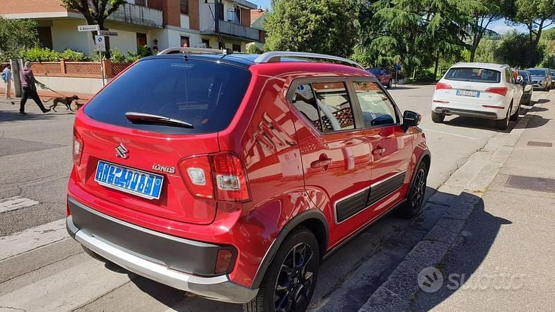 Usata Suzuki Ignis 90 CV (66 kW) 2017 Rosso SUV