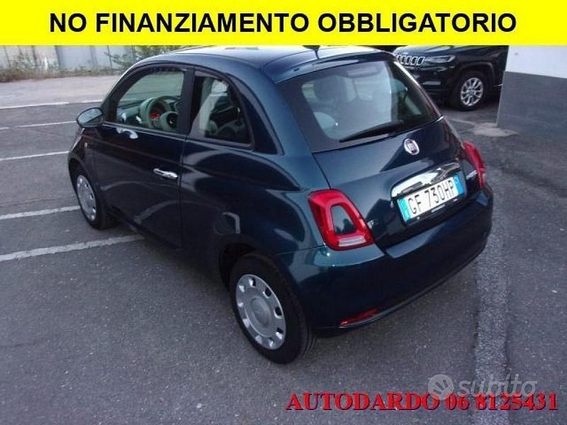 Usata Fiat 500 Pop 69 CV (50 kW) 2021 Blu Utilitaria