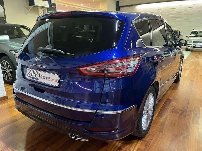 Usata Ford S-MAX Vignale 179 CV (131 kW) 2018 Blu Monovolume