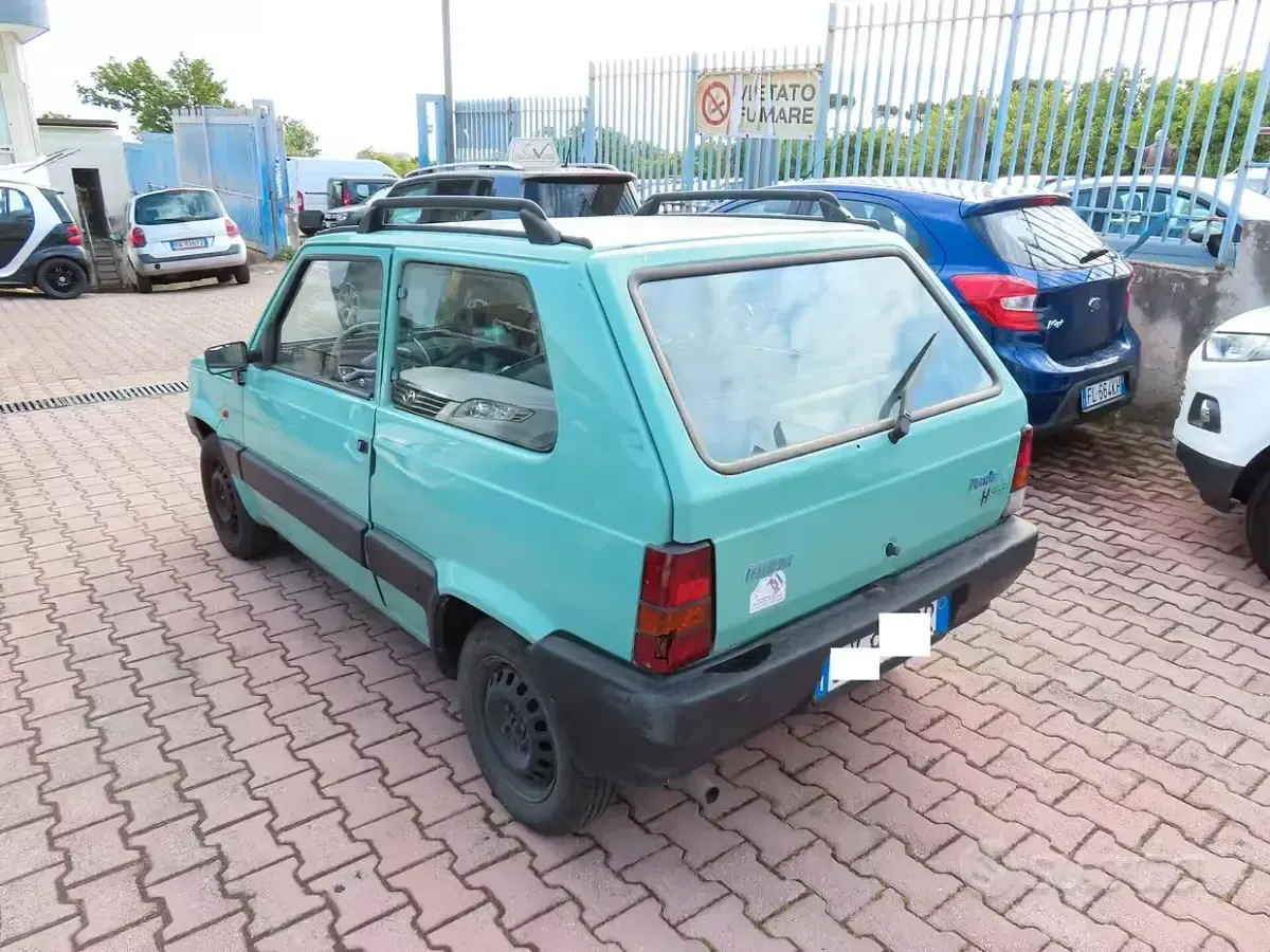 Usata Fiat Panda 54 CV (39 kW) 2001 Verde Berlina