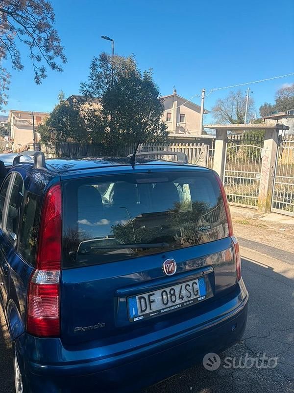 Usata Fiat Panda 69 CV (50 kW) 2007 Blu Utilitaria