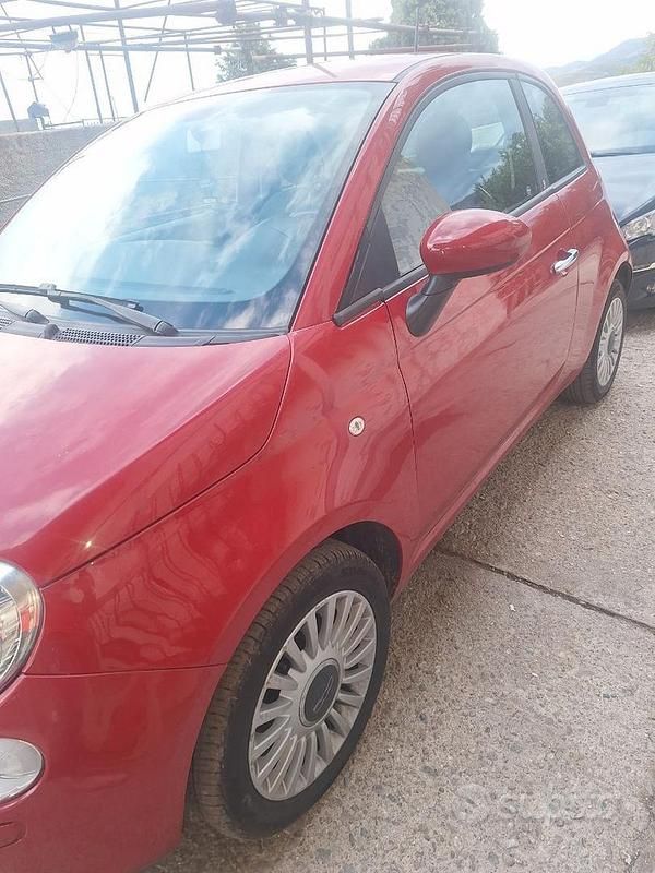 Usata Fiat 500 69 CV (50 kW) 2015 Rosso Berlina