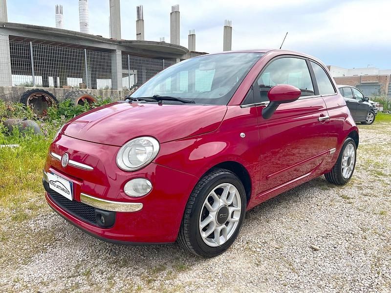 Usata Fiat 500 Sport 75 CV (55 kW) 2009 Rosso Cabrio