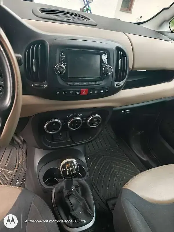 Usata Fiat 500L Living 84 CV (61 kW) 2014 Beige Monovolume