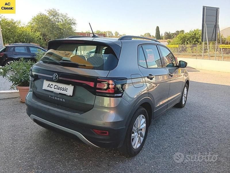 Usata VW T-Cross Style 95 CV (69 kW) 2022 Grigio SUV