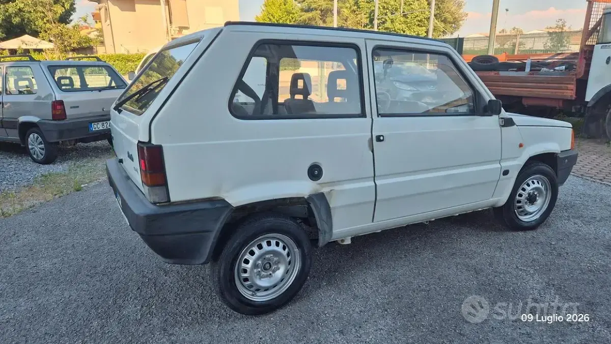 Usata Fiat Panda Young 39 CV (28 kW) 1999 Bianco Berlina