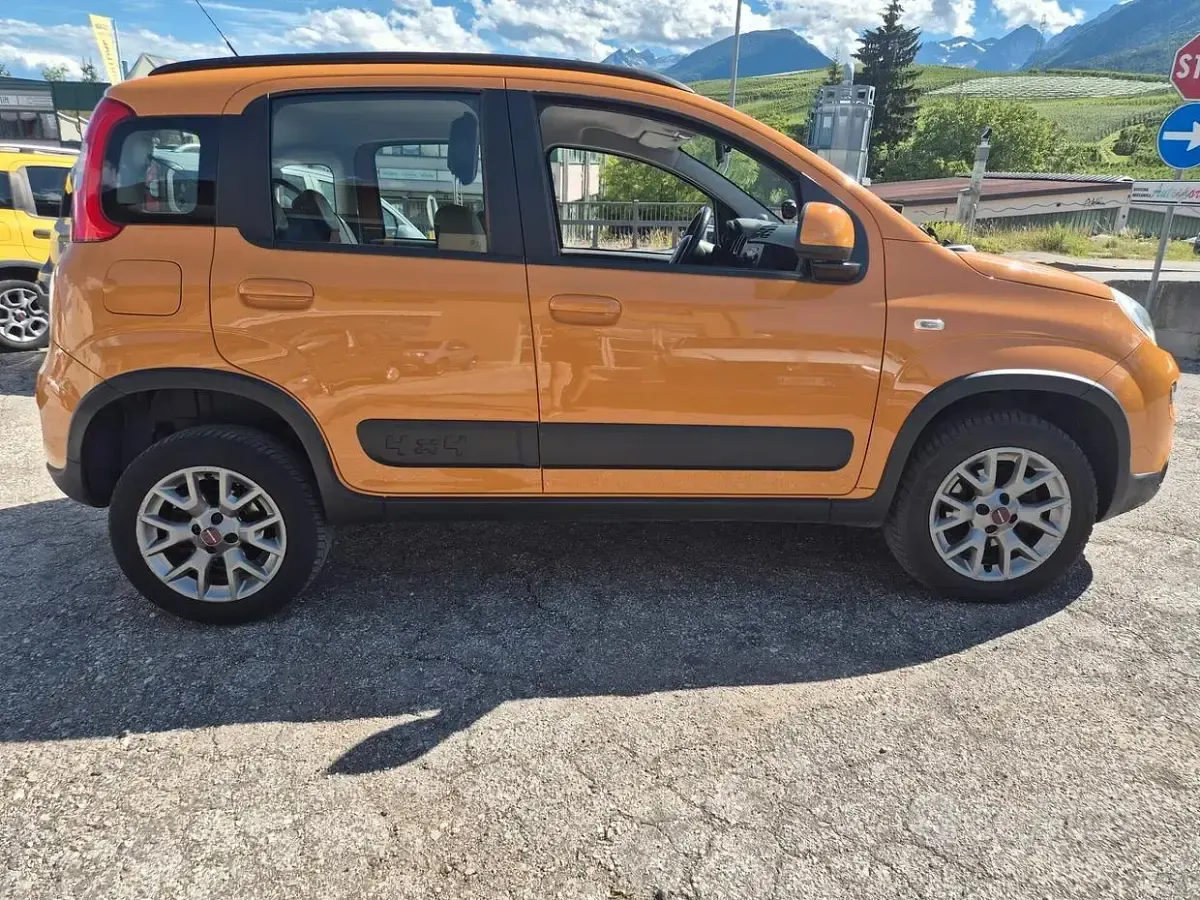 Usata Fiat Panda 4x4 Trekking 85 CV (62 kW) 2017 Arancione Utilitaria