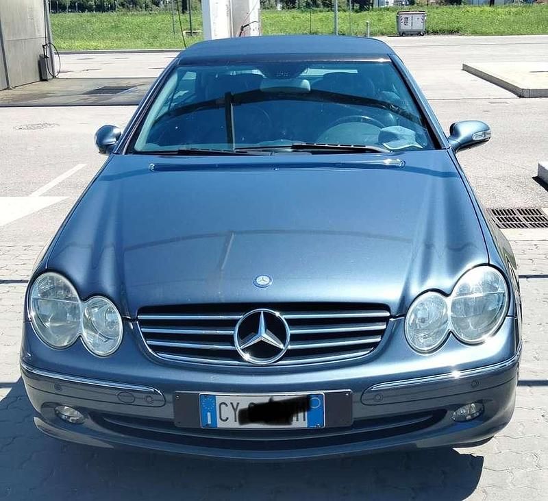 Usata Mercedes CLK200 Avantgarde 163 CV (119 kW) 2004 Blu/azzurro Cabrio