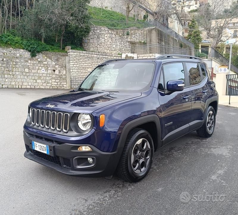 Usata Jeep Renegade Longitude 120 CV (88 kW) 2016 Blu SUV