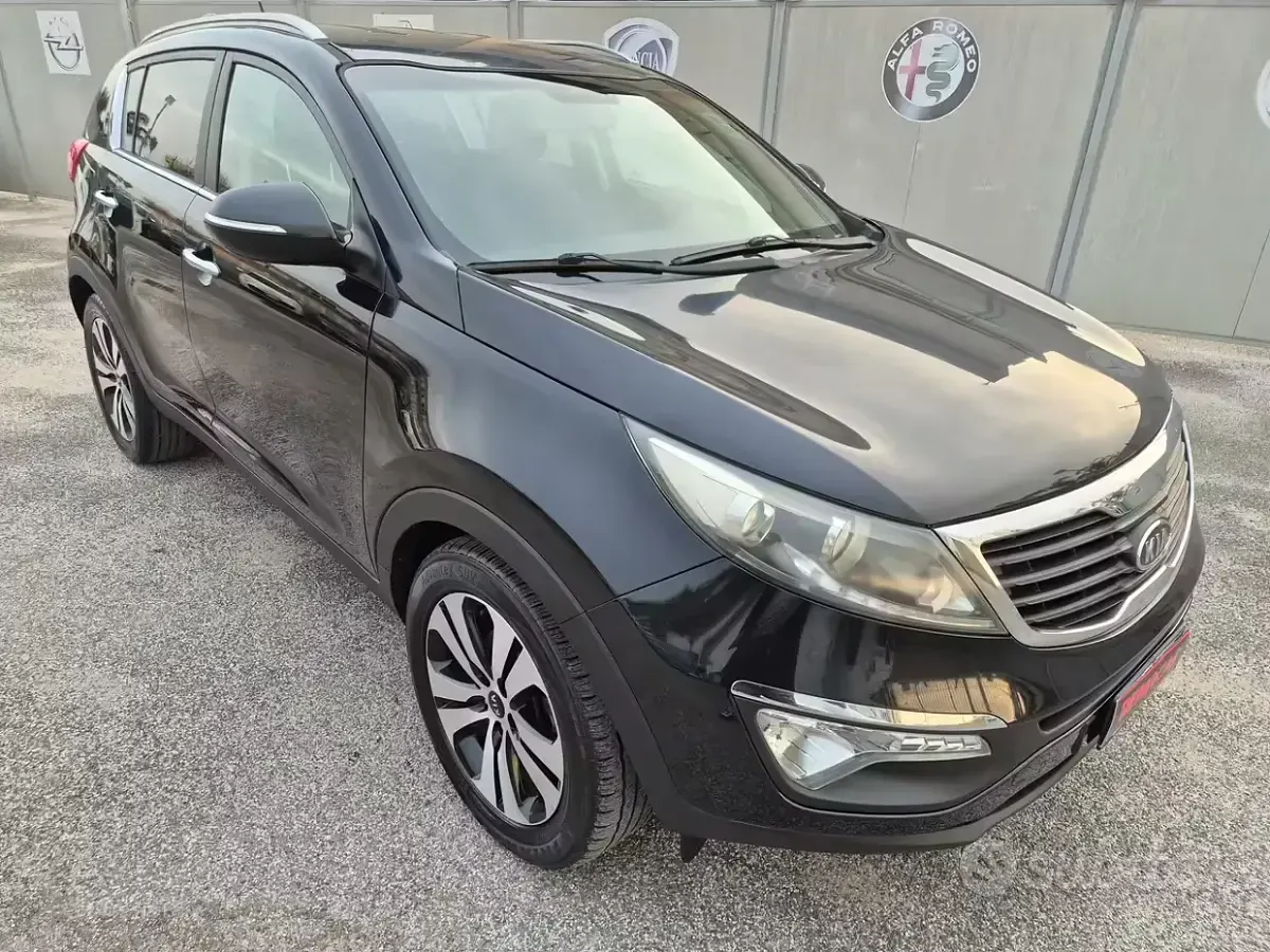 Usata Kia Sportage 116 CV (85 kW) 2012 Nero SUV