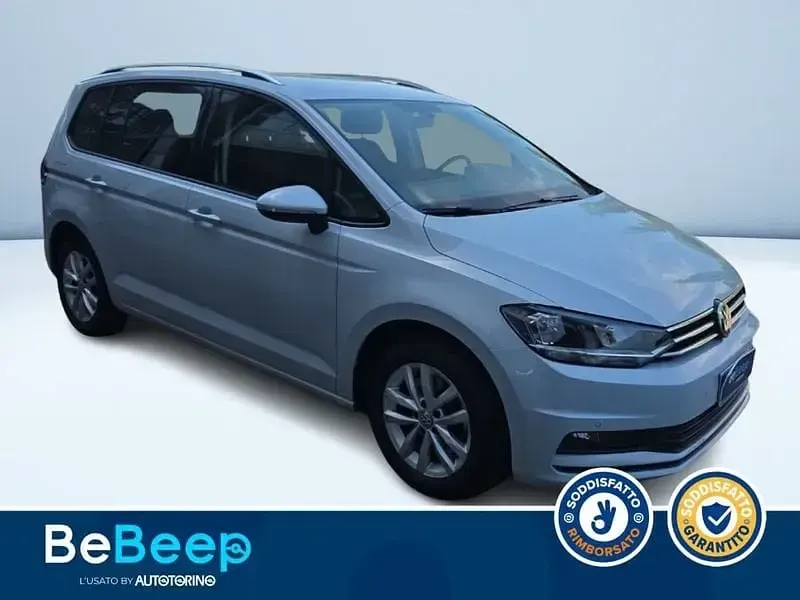 Usata VW Touran Business 115 CV (84 kW) 2018 Bianco pastello Monovolume