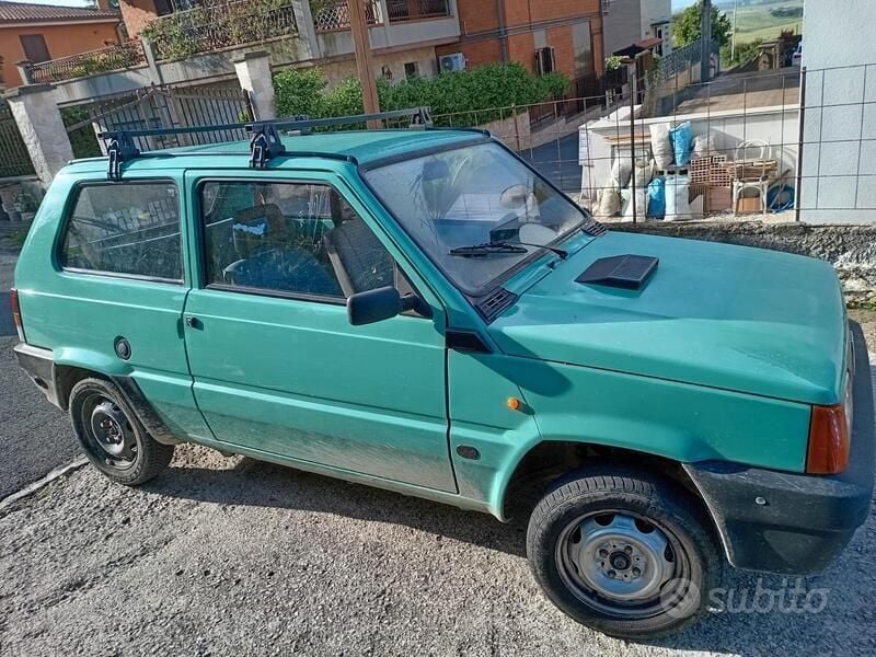 Usata Fiat Panda 39 CV (28 kW) 2000 Verde Utilitaria