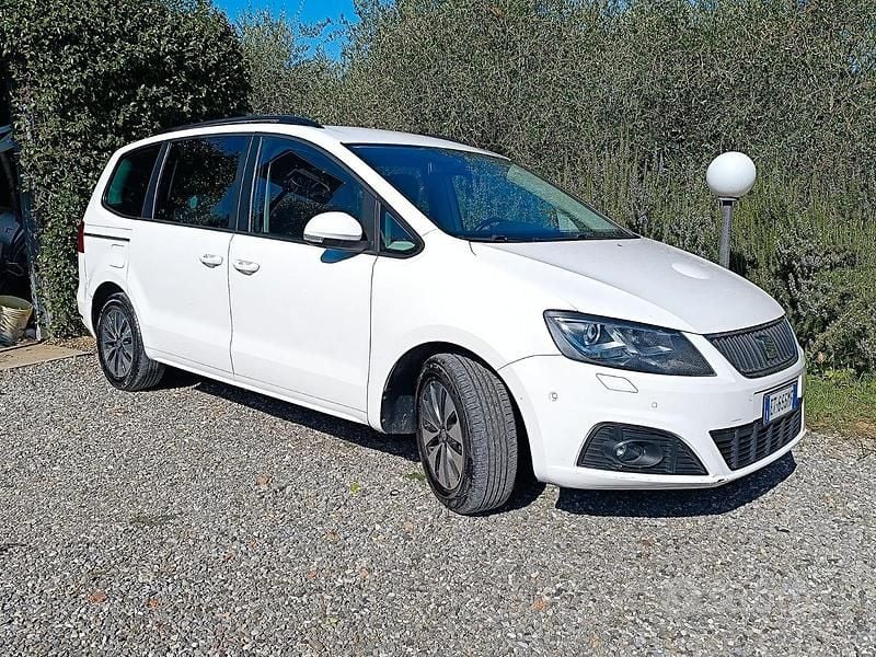 Usata Seat Alhambra 4Drive 150 CV (110 kW) 2013 Bianco Monovolume