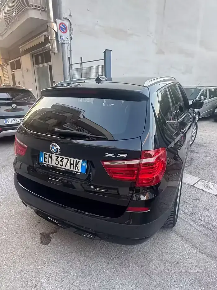 Usata BMW X3 184 CV (135 kW) 2012 Nero SUV