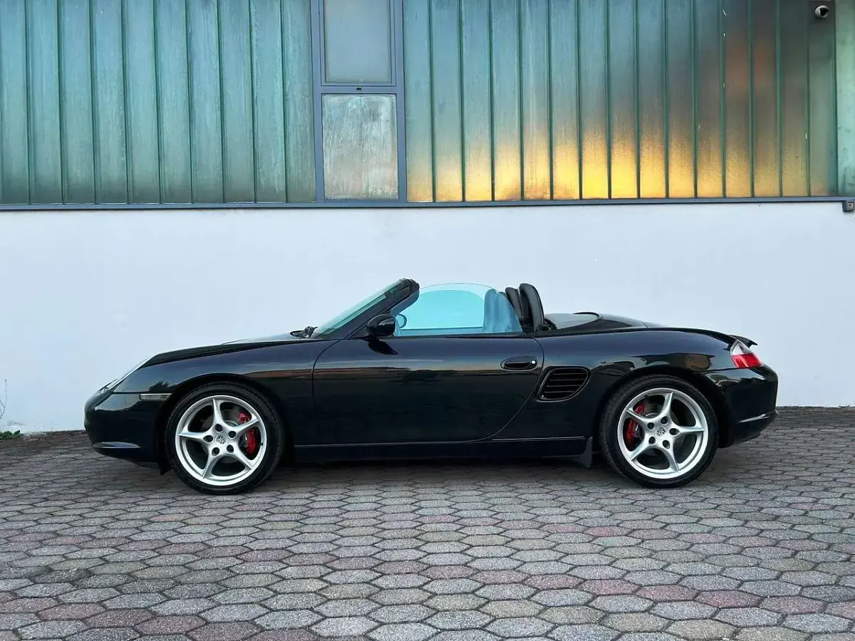 Usata Porsche Boxster 228 CV (167 kW) 2002 Nero Cabrio