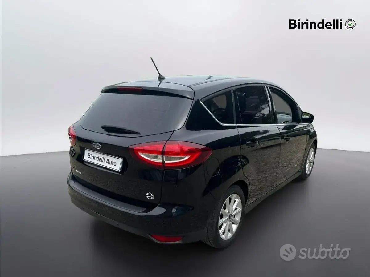 Usata Ford C-MAX S 120 CV (88 kW) 2018 Nero Monovolume