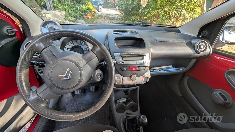 Usata Citroën C1 68 CV (50 kW) 2007 Rosso Utilitaria