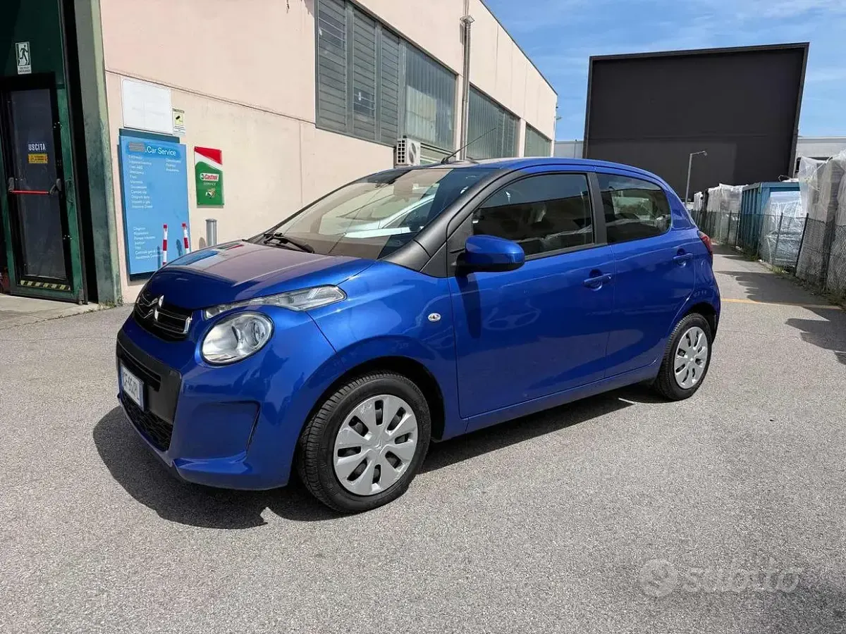 Usata Citroën C1 Feel 72 CV (52 kW) 2021 Bluazzurro Utilitaria