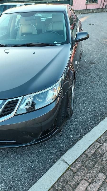 Usata Saab 9-3 160 CV (117 kW) 2011 Grigio Berlina