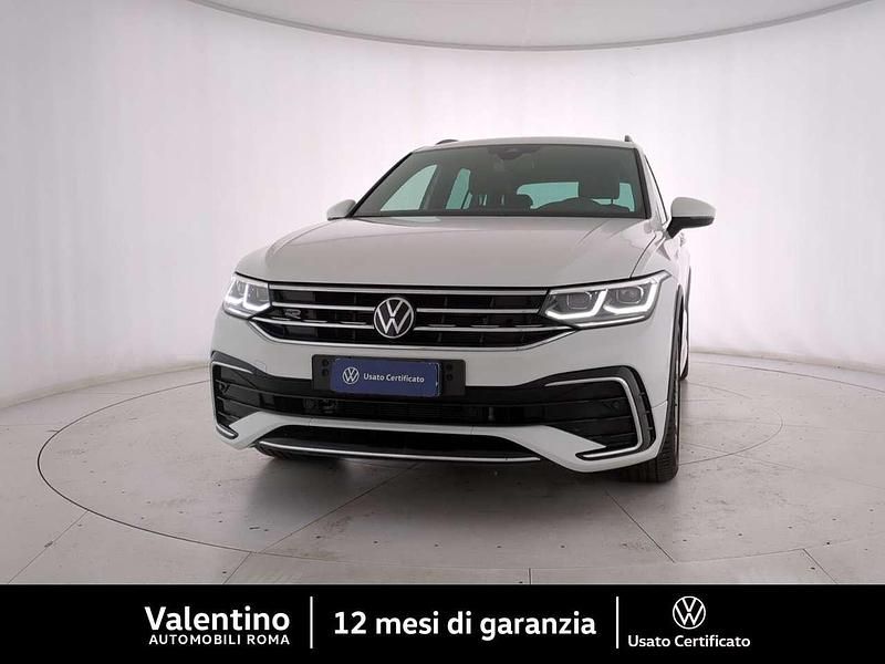 Usata VW Tiguan R-line 150 CV (110 kW) 2023 Bianco SUV