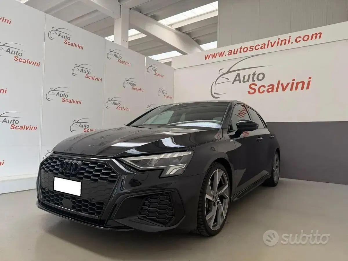 Usata Audi A3 S-Line 150 CV (110 kW) 2023 Nero Berlina