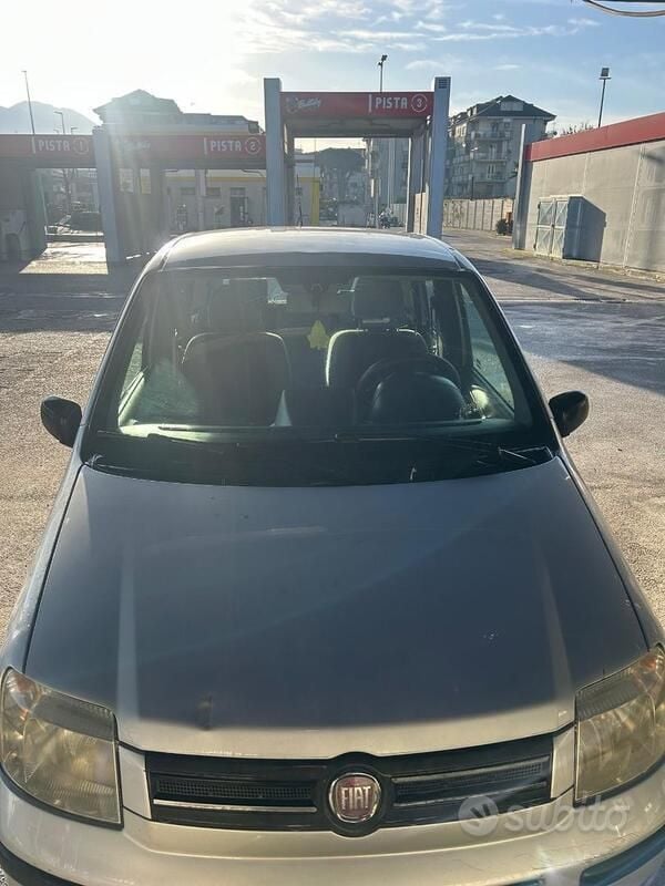 Grigio Usata 2008 Fiat Panda Due volumi | 1800 € (Super prezzo) - Immagine 1/4
