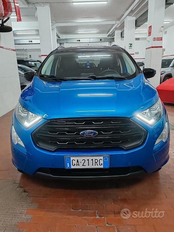 Usata Ford Ecosport ST-Line 95 CV (69 kW) 2020 Blu SUV
