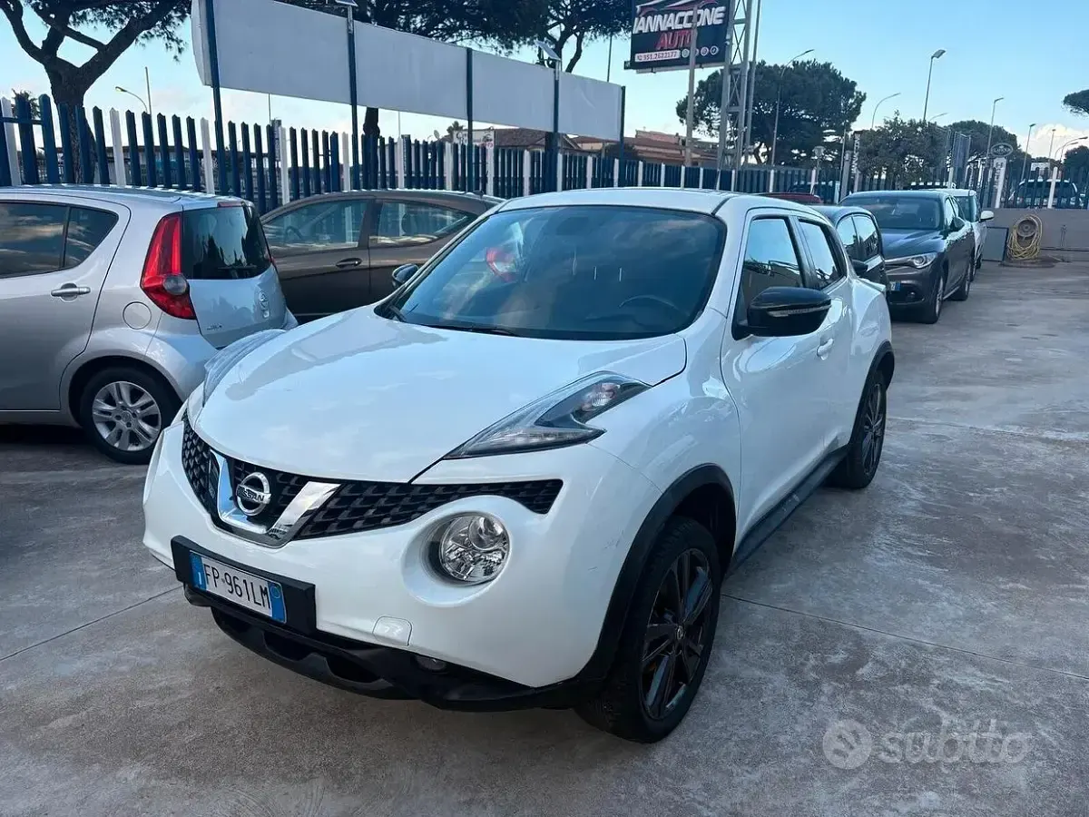 Usata Nissan Juke Tekna 110 CV (80 kW) 2018 Bianco SUV