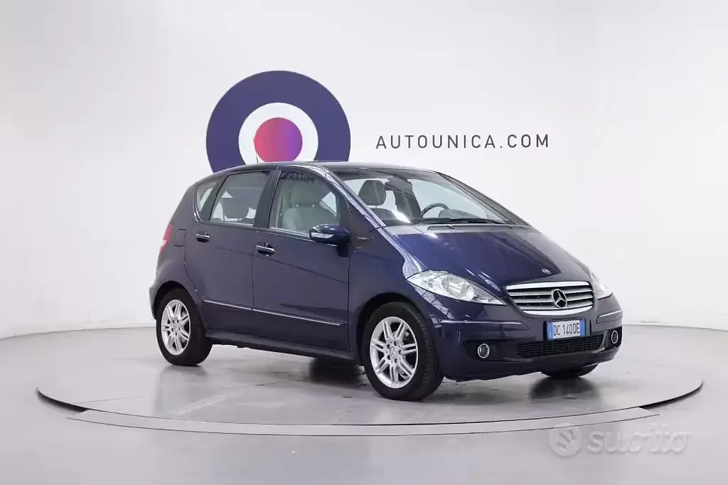 Usata Mercedes A170 Elegance 116 CV (85 kW) 2006 Blu Berlina