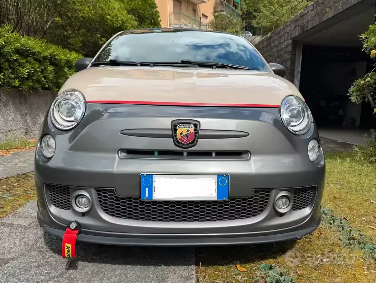 Usata Abarth 595 Competizione 180 CV (132 kW) 2015 Grigio Cabrio