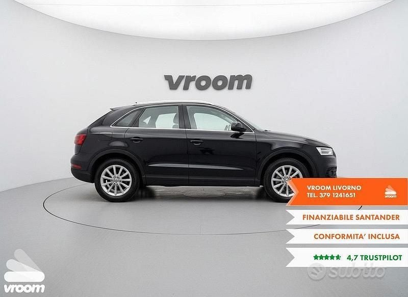 Usata Audi Q3 150 CV (110 kW) 2017 Nero SUV