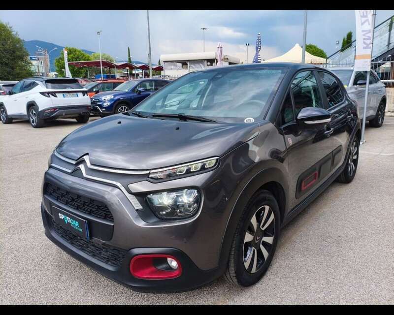 Grigio Usata 2021 Citroën C3 PureTech Due volumi | 13.900 € (Cara) - Immagine 1/4
