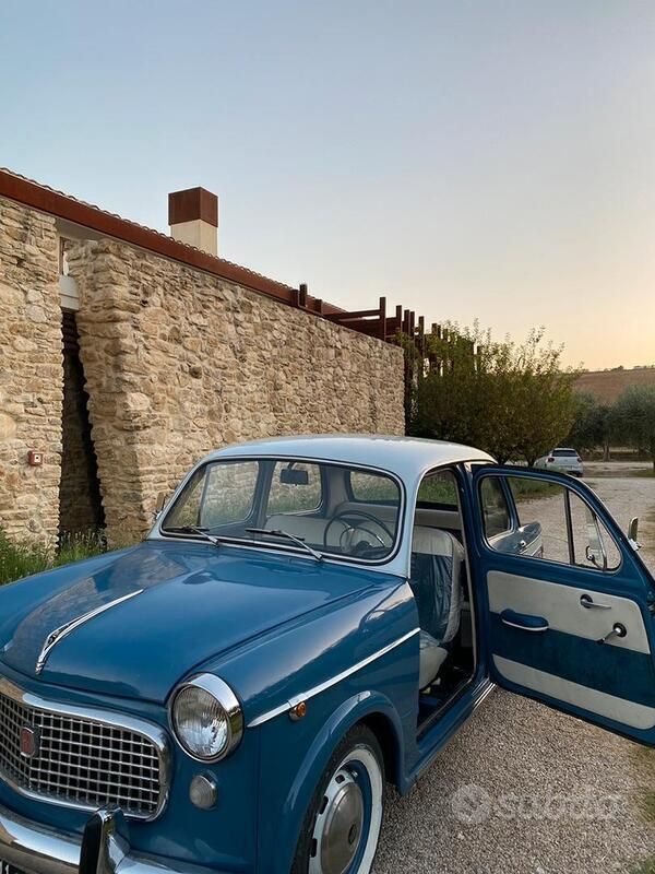 Usata Fiat 1100 Lusso 1960 Blu Utilitaria