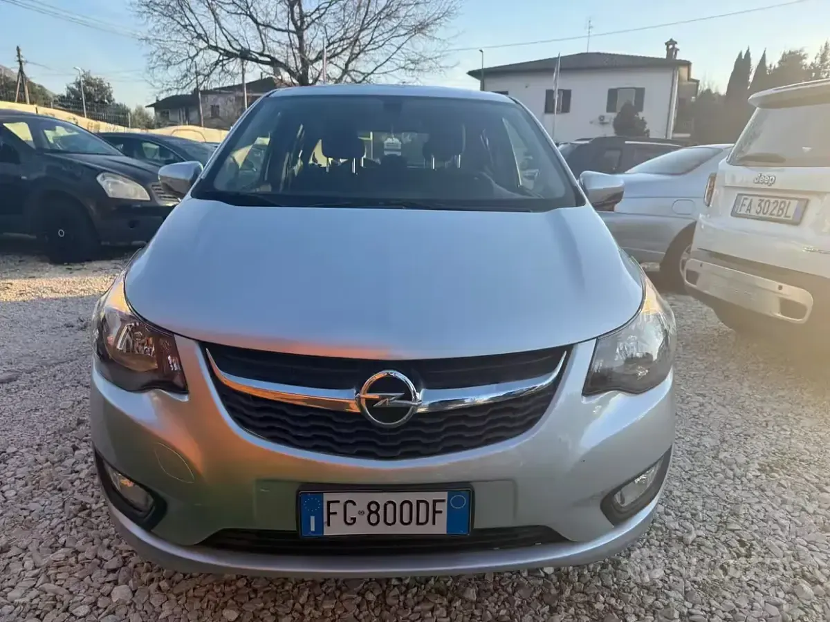 Usata Opel Karl 73 CV (53 kW) 2017 Grigio Utilitaria