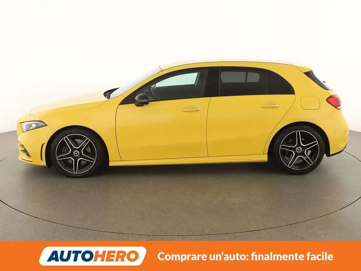 Usata Mercedes A220 Premium 190 CV (139 kW) 2020 Giallo Berlina