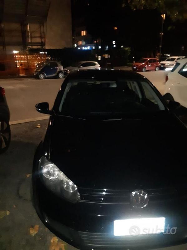 Usata VW Golf VI United 80 CV (58 kW) 2011 Nero Utilitaria