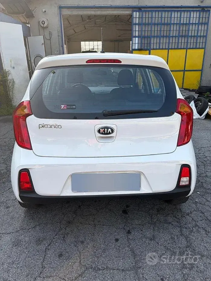 Usata Kia Picanto 66 CV (48 kW) 2016 Bianco Utilitaria