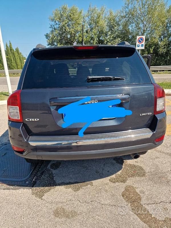 Usata Jeep Compass 136 CV (100 kW) 2014 Blu SUV