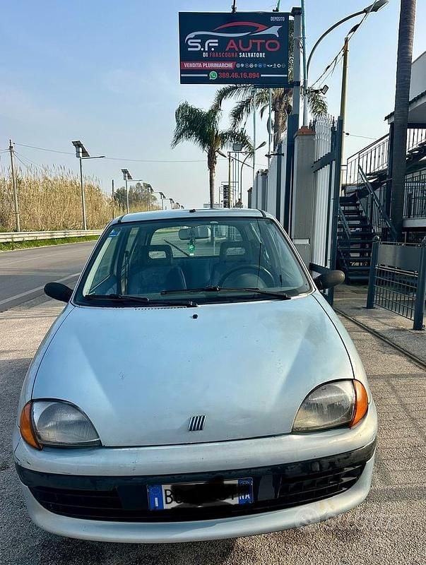 Usata Fiat Seicento 54 CV (39 kW) 2000 Blu Utilitaria