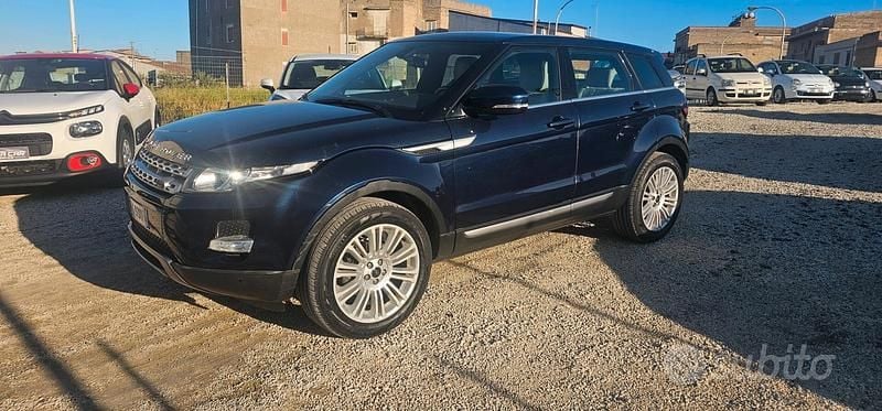 Usata Land Rover Range Rover evoque Prestige 190 CV (139 kW) 2012 Blu SUV