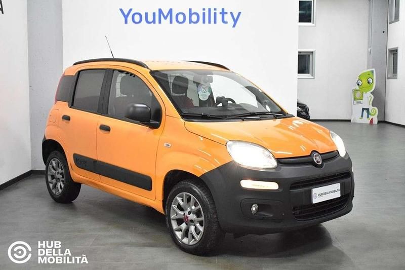 Usata Fiat Panda 4x4 Pop 80 CV (58 kW) 2017 Arancione Utilitaria