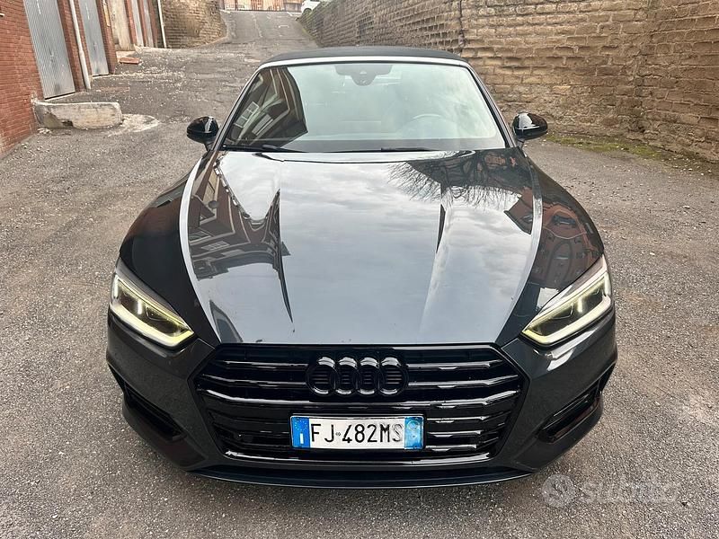 Usata Audi A5 Cabriolet Business 190 CV (139 kW) 2017 Grigio Cabrio
