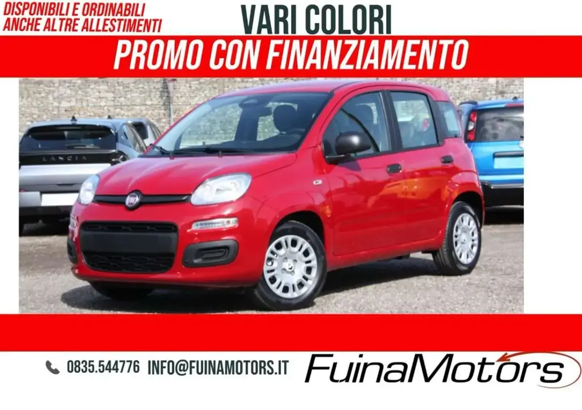 Nuova Fiat Panda S 69 CV (50 kW) 2026 Giallo Utilitaria