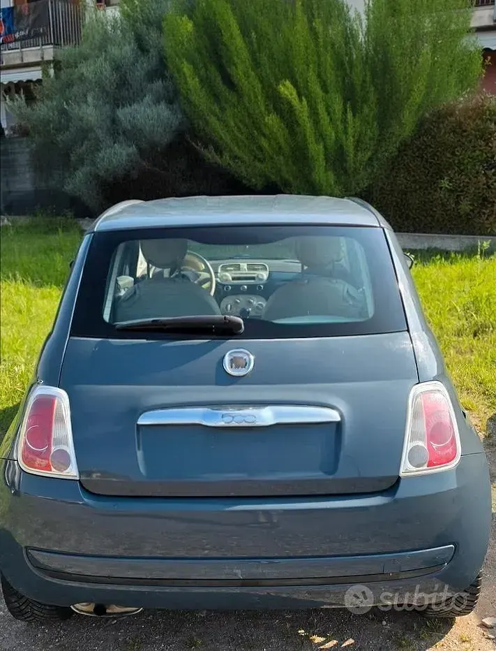 Usata Fiat 500 69 CV (50 kW) 2007 Blu Utilitaria
