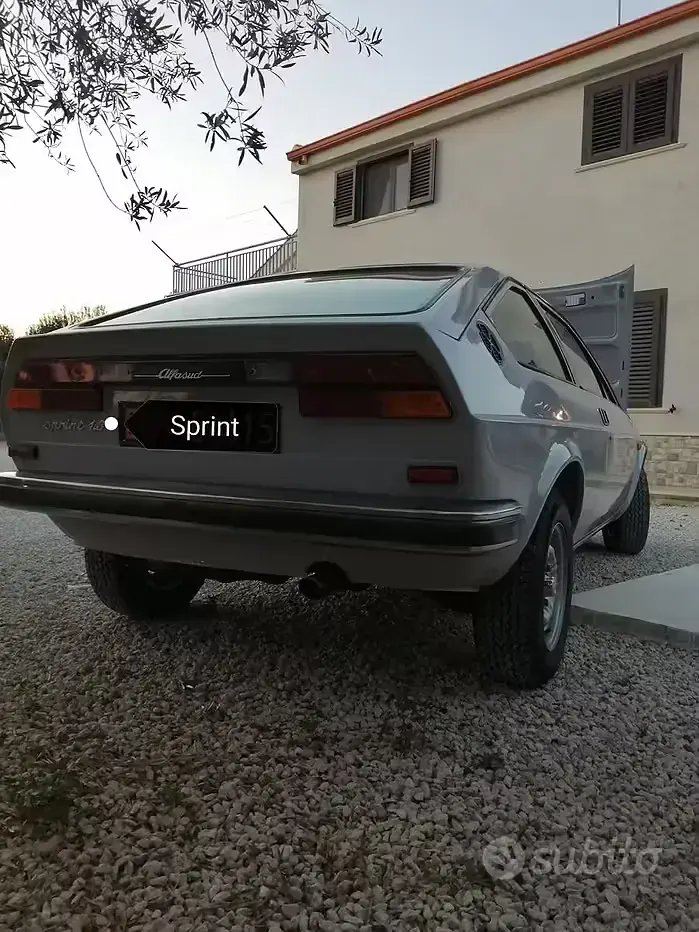 Usata Alfa Romeo Alfasud Sprint 1970 Grigio Coupé