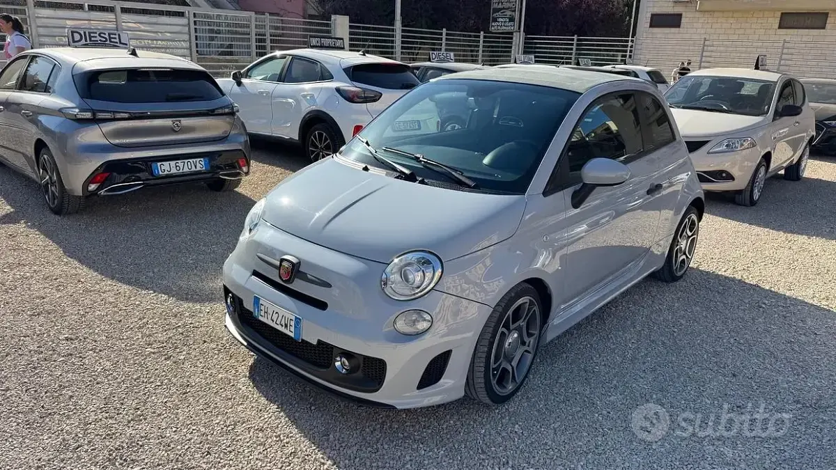 Usata Abarth 500C 135 CV (99 kW) 2011 Grigio Cabrio