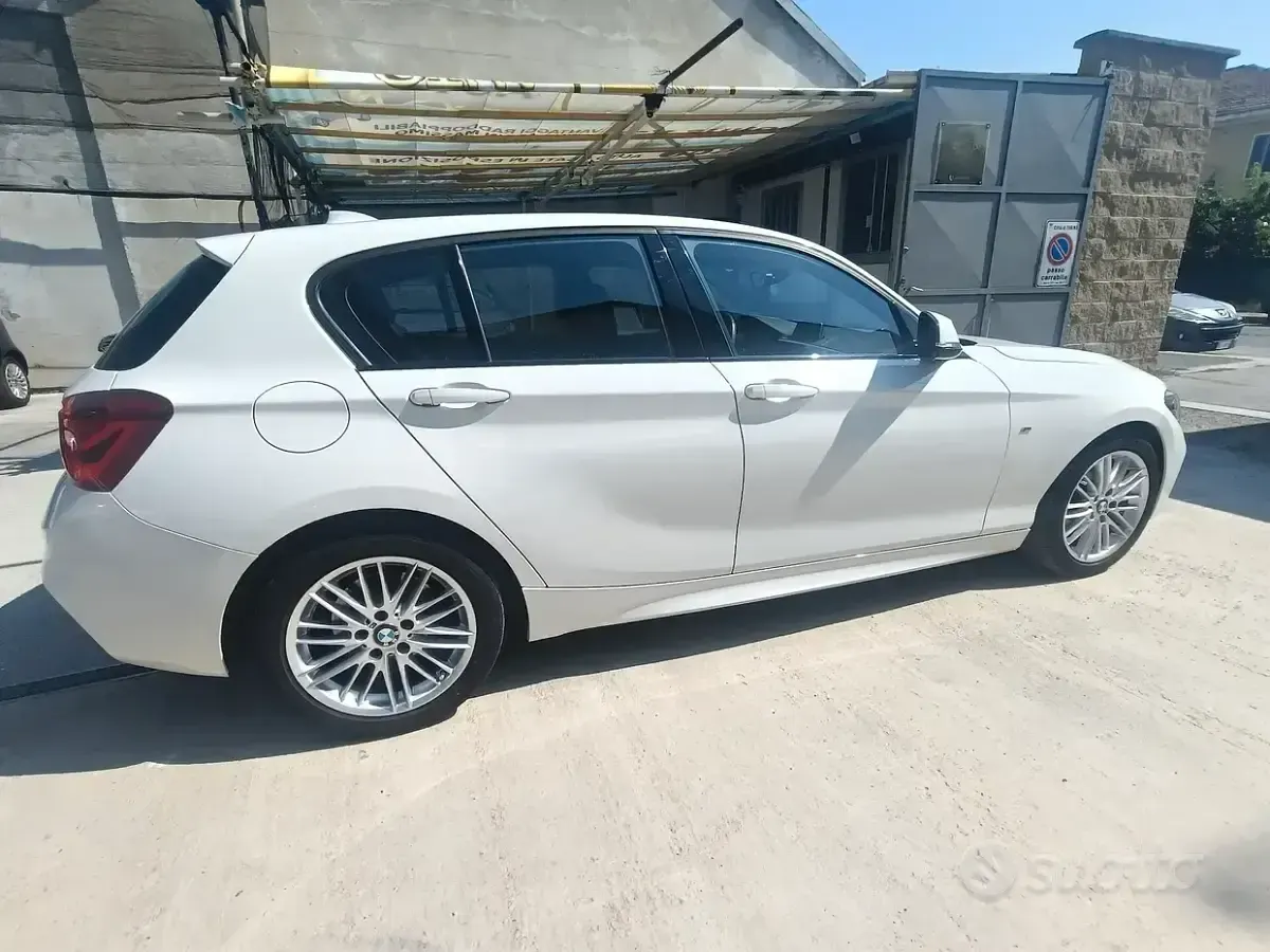 Usata BMW 118 M Sport 136 CV (100 kW) 2019 Bianco Berlina