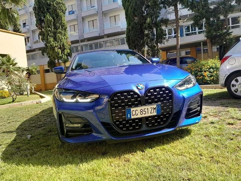 Blu/azzurro Usata 2021 BMW 420 M Sport Cabrio | 42.000 € (Ottimo prezzo) - Immagine 1/4